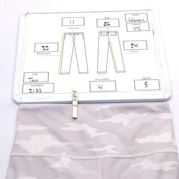 Athleta Running Athletic Workout Pull On Pants Womens Size Small S Gray - Picture 9 of 9